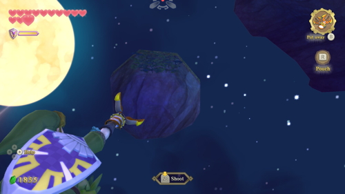 Skyward Sword Waterfall Gratitude Crystal