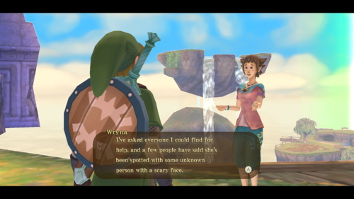 Skyward Sword Missing Girl