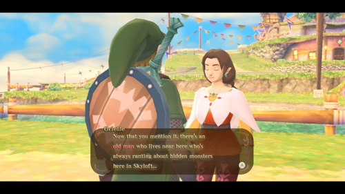 Skyward Sword Missing Girl