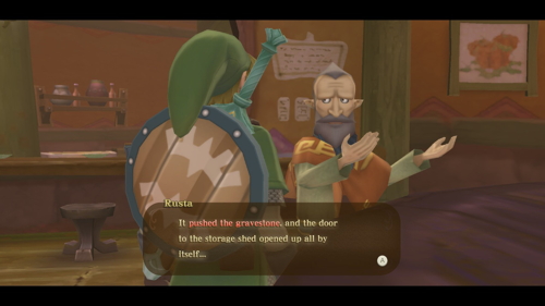 Skyward Sword Missing Child