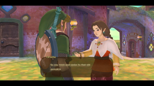 Skyward Sword Missing Girl
