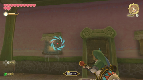 Skyward Sword Pipits House Quest