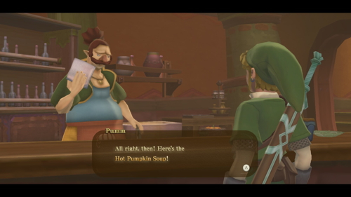 Skyward Sword Pumpkin Harvest Quest