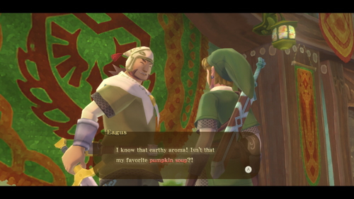 Skyward Sword HD Deliver Pumpkin Soup