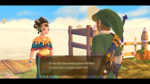 Skyward Sword Pumpkin Patch Plowing