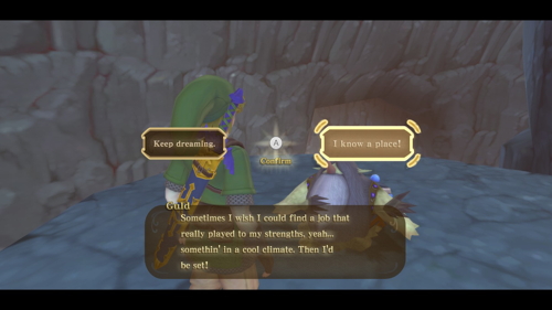 Skyward Sword Pumpkin Mogma Location