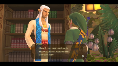 Skyward Sword Strange Plant Wanted