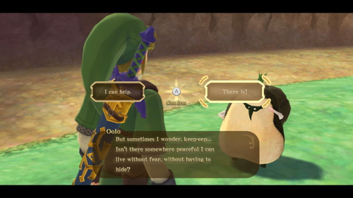 Skyward Sword Strange Plant Wanted Owlan
