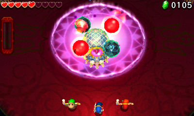 Triforce Heroes Bosses The Lady's Pets