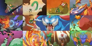 Zelda Bosses by Matt Cummings!