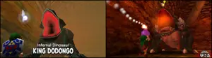 The Legend of Zelda: Ocarina of Time 3D - Dodongo Comparison