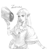 Skyward Sword Zelda by Juan Vargas