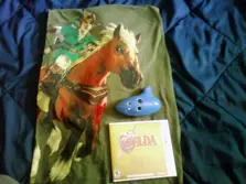 Ocarina of Time Press Kit Goodies