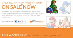 Nintendo Offering Zelda Virtual Console Games at Reduced Price for a Week