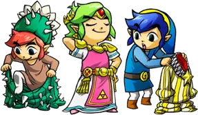 Tri Force Heroes to Feature 36 Costumes