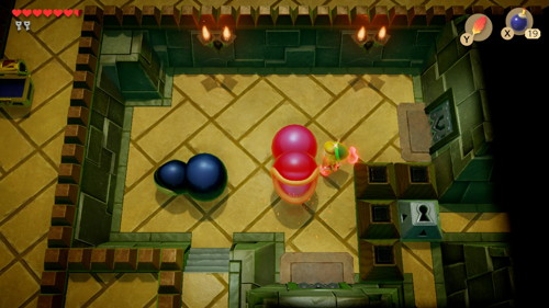 Link's Awakening Switch Dodongo Snakes