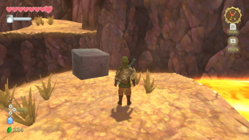 Eldin Volcano Walkthrough Skyward Sword