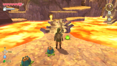 Eldin Volcano Walkthrough Skyward Sword