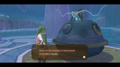 Sacred Water Walkthrough Skyward Sword