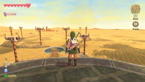 Lanayru Sand Sea Walkthrough Skyward Sword