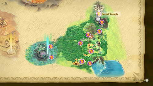 Flooded Faron Woods Walkthrough Skyward Sword HD