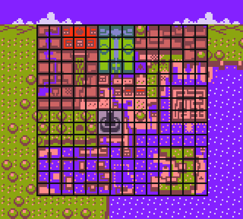 Labrynnia Past Mini Map