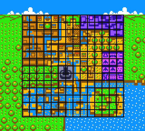 Labrynnia Present Mini Map