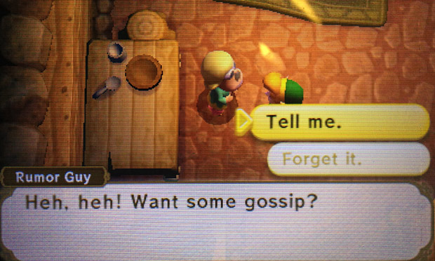 Rumor Guy from A Link Between Worlds