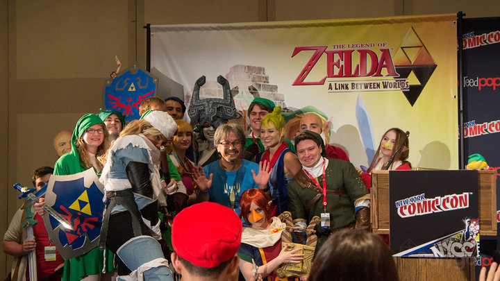 Aonuma at New York Comic Con