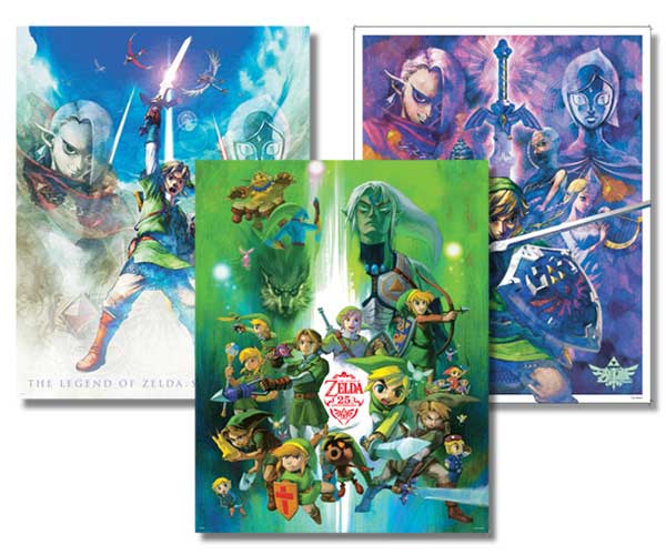 Club Nintendo Zelda 25 Posters