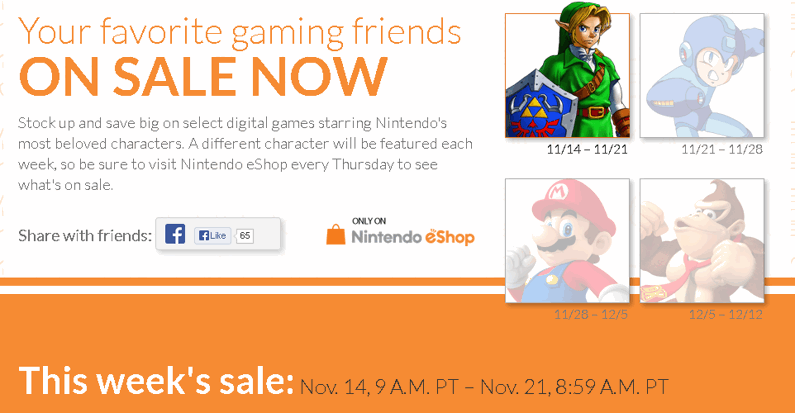 Nintendo eShop Deals
