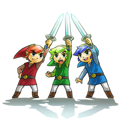 Tri Force Heroes Artwork
