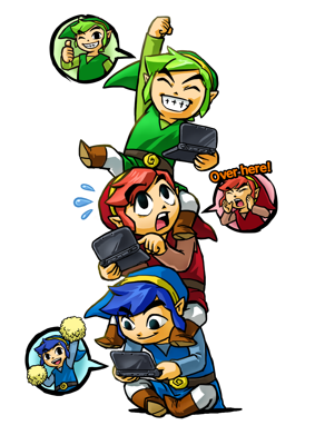 Tri Force Heroes Artwork