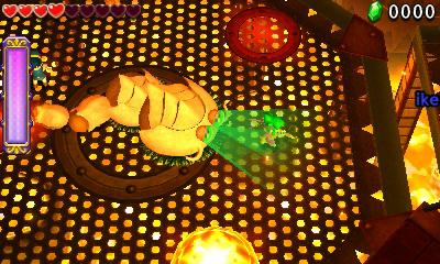 Tri Force Heroes Volcano Area boss