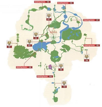 For the GameCube version. Twilight Princess Howling Stones Map