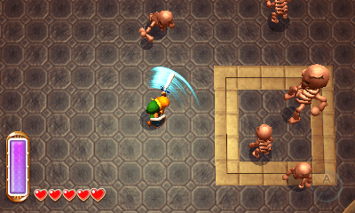 Inner Dungeon Screenshot with Enemies