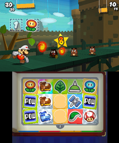 Paper Mario: Sticker Star Battle Scene
