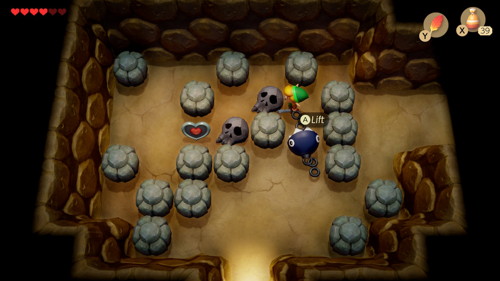 Link's Awakening Switch Heart Pieces