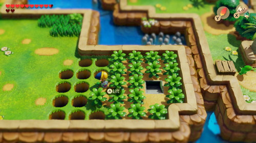 Link's Awakening Switch Heart Pieces