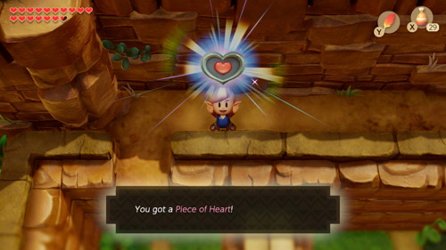 Link's Awakening Switch Heart Pieces