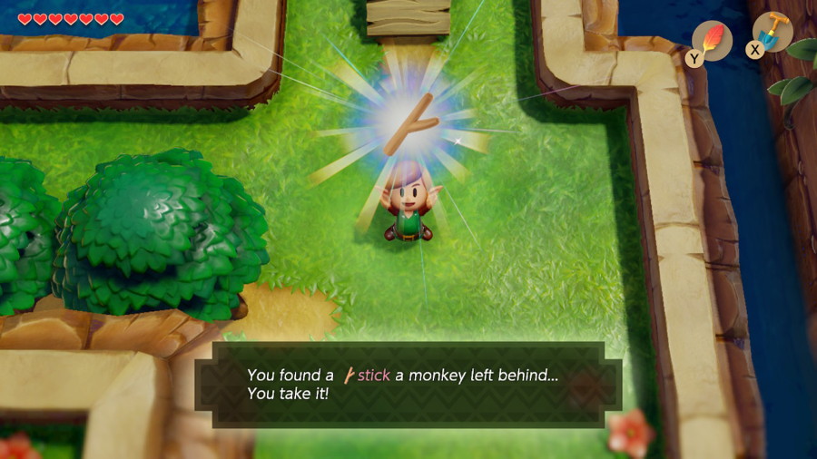 Link's Awakening Switch Trading Sequence Stick