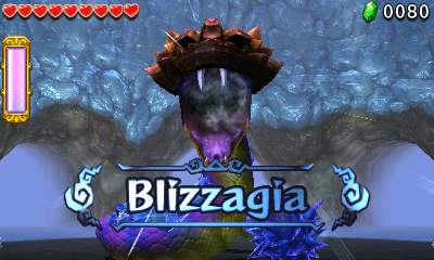 Triforce Heroes Bosses Blizzagia