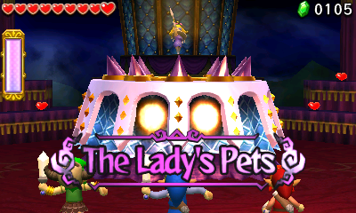 Triforce Heroes Bosses The Lady's Pets