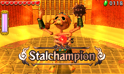 Triforce Heroes Bosses Stalchampion