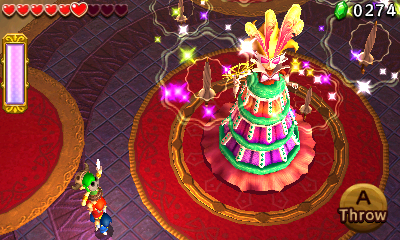 Triforce Heroes Bosses The Lady