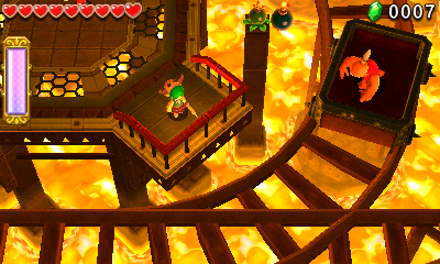 Tri Force Heroes: Volcano