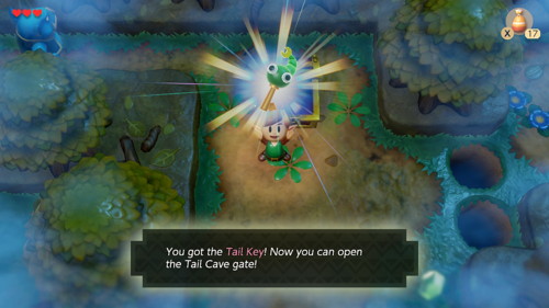 Link's Awakening Switch Tail Key