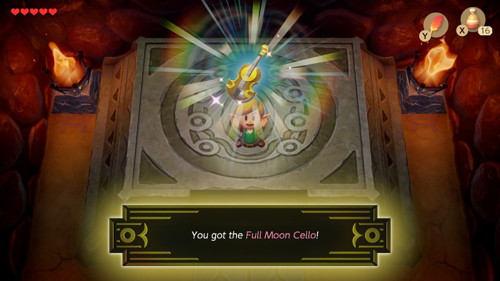 Link's Awakening Switch Full Moon Cello