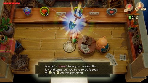Link's Awakening Switch Deluxe Shovel