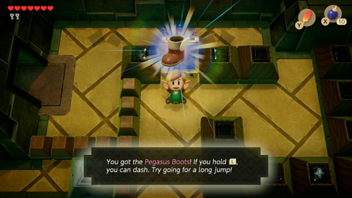 Link's Awakening Switch Pegasus Boots
